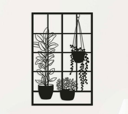 FRAMED | Plant window | A3