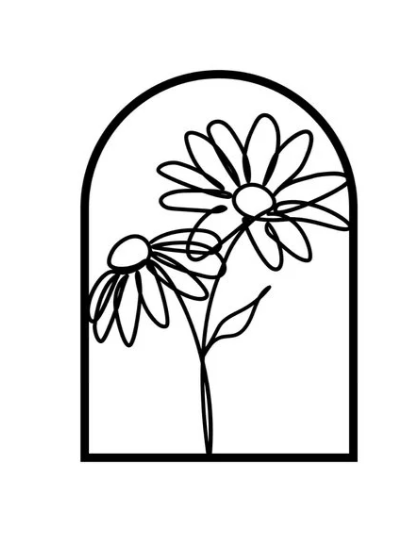 FRAMED | Daisies | A4