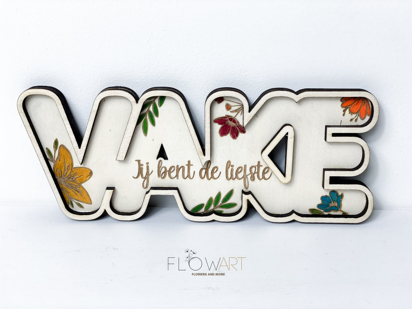3D Houten naambordje