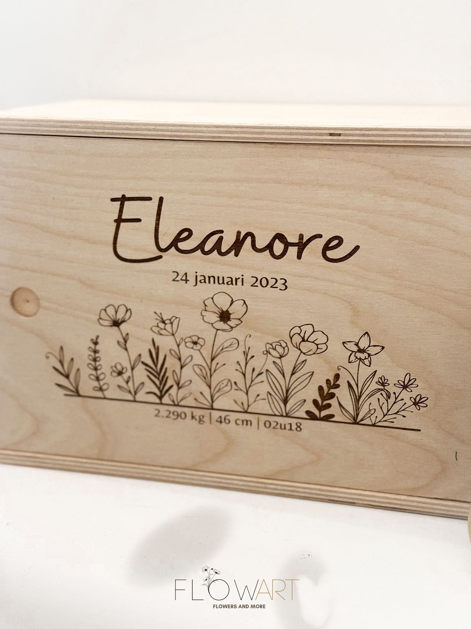 Memorybox | Medium met naam of tekening