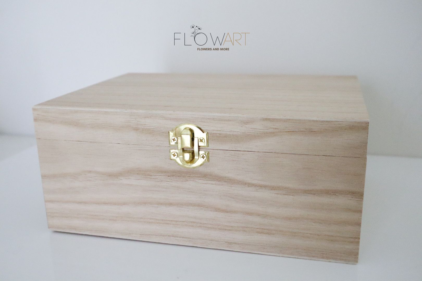 Houten kistje met tekening en/of tekst