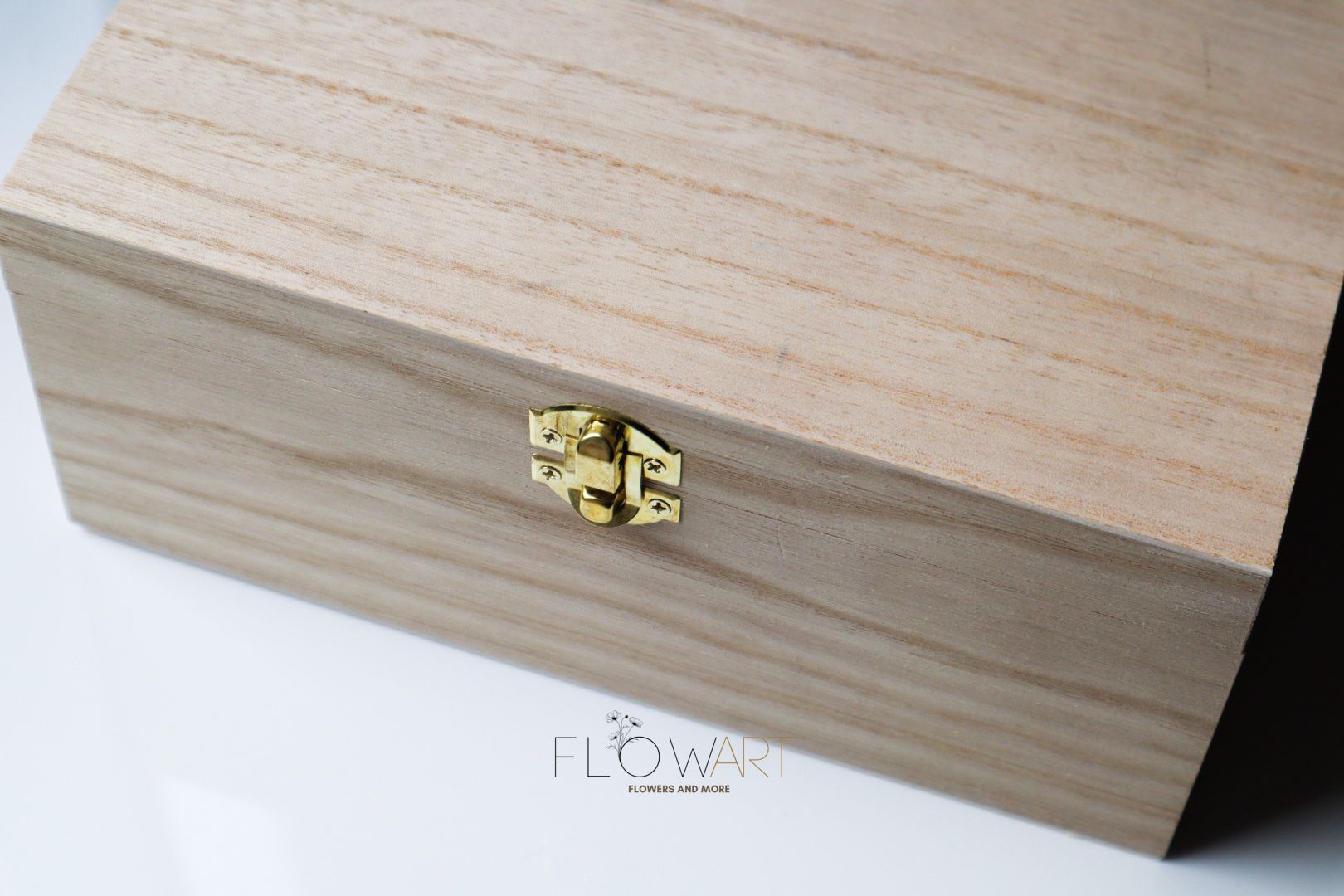 Houten kistje met tekening en/of tekst